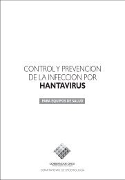 control y prevencion de la infeccion por hantavirus - Departamento ...