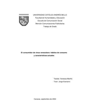 Tesis en pdf - Libros, Revistas y Tesis - Universidad Católica Andrés ...