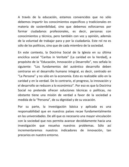 Discurso Rector Jorge Tabilo Álvarez con ocasión de la Solemne ...