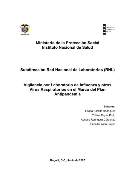 Protocolo de Vigilancia por Laboratorio - Ministerio de Salud y ...