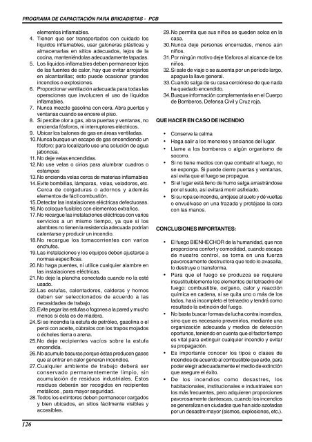 113 PROGRAMA DE CAPACITACIÓN PARA BRIGADISTAS ...