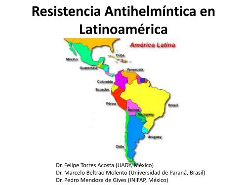 Resistencia Antihelmíntica en Latinoamérica