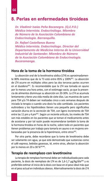 8. Perlas en enfermedades tiroideas - Asociación Colombiana de ...