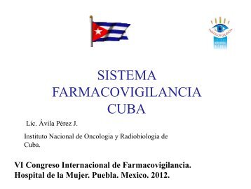 sistema farmacovigilancia cuba - AMFH