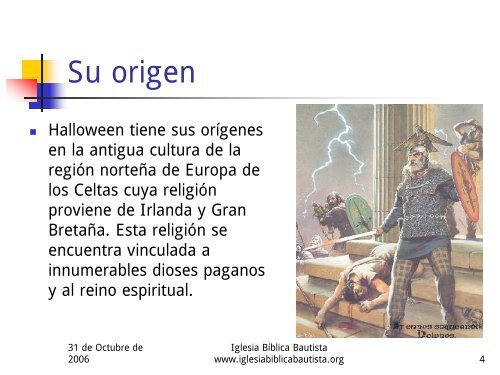 Por qué los cristianos no deben celebrar Halloween - Iglesia Biblica ...