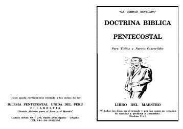 DOCTRINA BIBLICA PENTECOSTAL - Megapagina Pentecostales ...