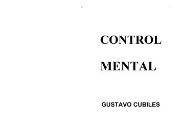 Control Mental - Academia Bíblica BEREA Argentina