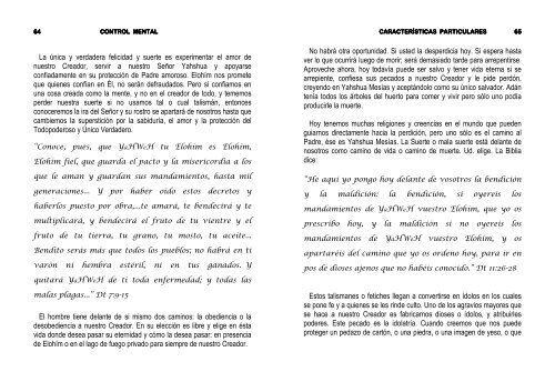 Control Mental - Academia Bíblica BEREA Argentina