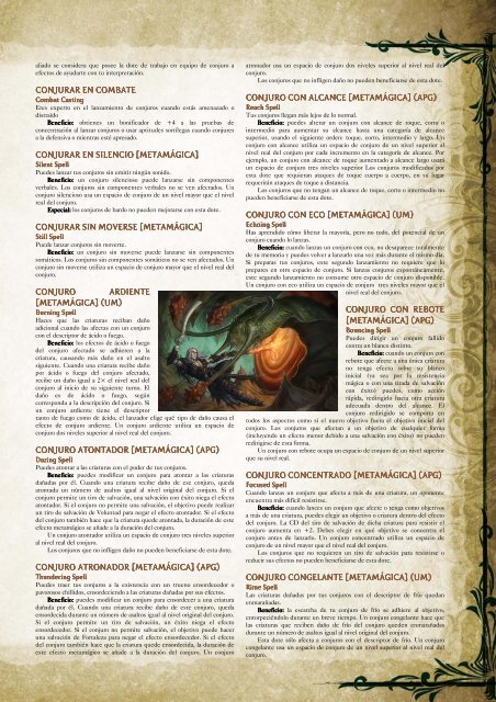 COMPENDIO DE DOTES PATHFINDER - BETA 13-01-2012