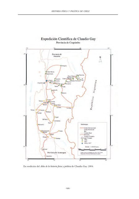 Historia física y política de Chile - Centro de Documentación ...