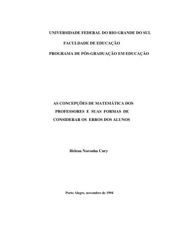 universidade federal do rio grande do sul faculdade de ... - Unifra