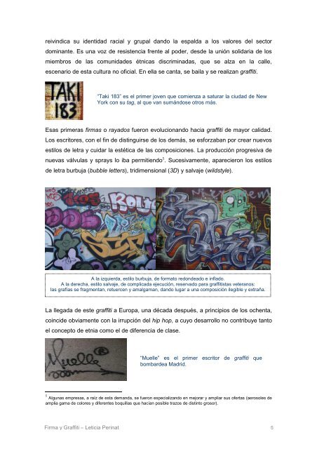 Firma y Graffiti. Un debate analizado por L. Perinat ... - Boek 861