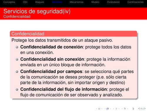 Seguridad en redes - Universidad Rey Juan Carlos
