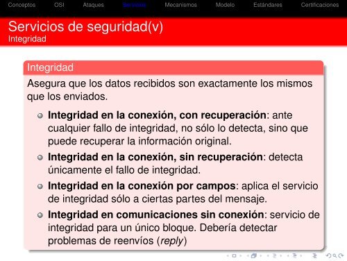 Seguridad en redes - Universidad Rey Juan Carlos