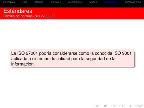 Seguridad en redes - Universidad Rey Juan Carlos