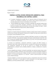 Comunicado prensa_aprobacion ambiental central ... - Xstrata Copper