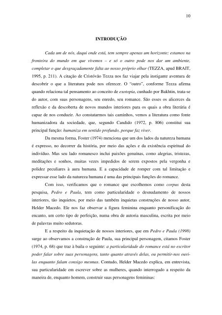 Dissertação completa - Programa de Pós-Graduação em Letras