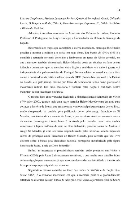 Dissertação completa - Programa de Pós-Graduação em Letras