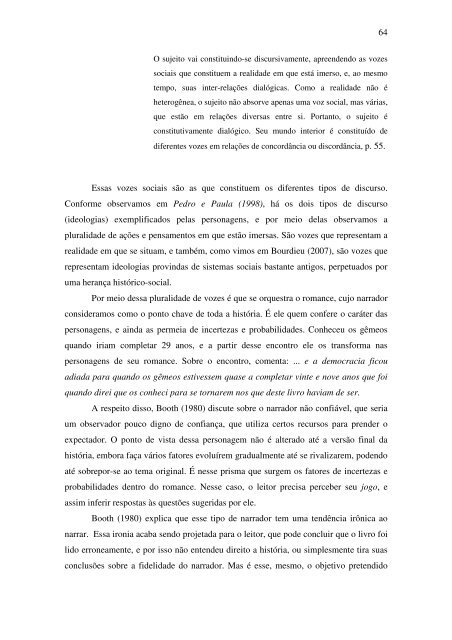 Dissertação completa - Programa de Pós-Graduação em Letras