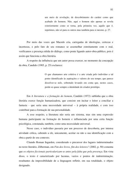 Dissertação completa - Programa de Pós-Graduação em Letras