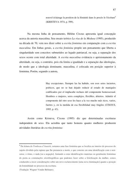 Dissertação completa - Programa de Pós-Graduação em Letras