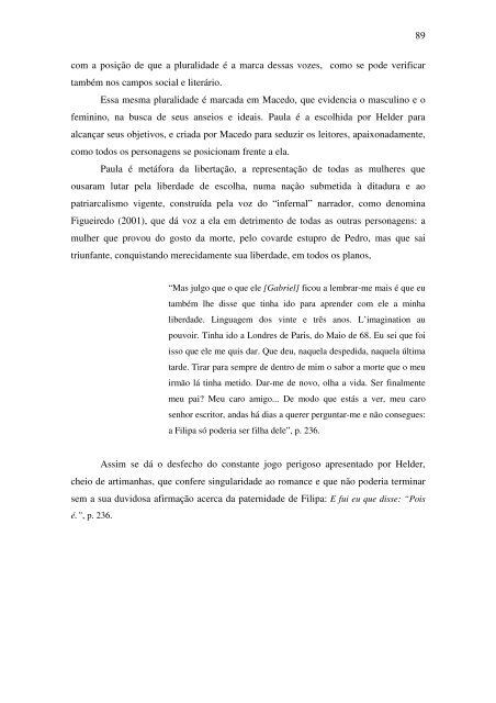 Dissertação completa - Programa de Pós-Graduação em Letras