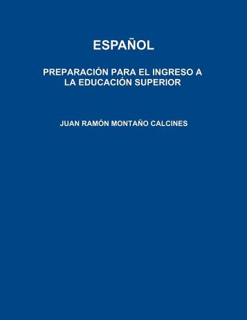 preparación para el ingreso a la educación superior - evistas.mes ...