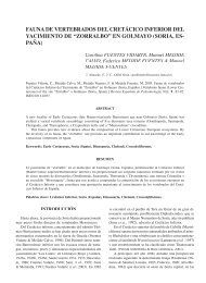 07. Fuentes et al.pdf - Sociedad Española de Paleontología