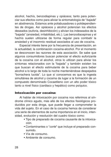 LAS DROGAS ESTIMULANTES - Caja España