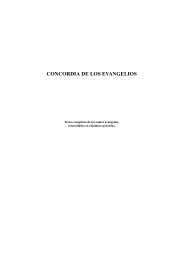 CONCORDIA DE LOS EVANGELIOS - Hernán J. González