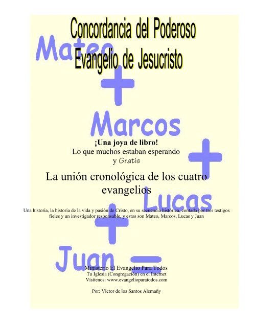 Juan 9:39 Y dijo Jesús: --Para - Predicar el evagelio