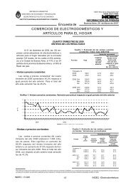 Encuesta de COMERCIOS DE ELECTRODOMÉSTICOS Y ...