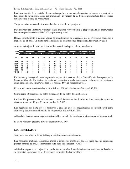 ENCUESTA DE OPINIÓN SOBRE EL TRANSPORTE PÚBLICO EN ...