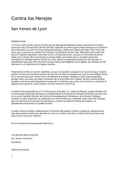 Contra Los Herejes Contra Los Herejes