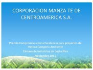 Manza-Té. - Cámara de Industrias