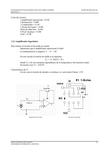 Ejemplo Documento Técnico en A5 - Departamento de Electrónica y ...