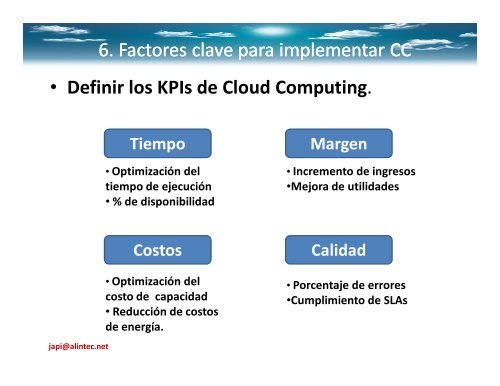 Cloud Computing - ISACA - Monterrey Chapter