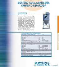 mortero para albañilería armada o reforzada - RegistroCDT