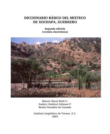 Diccionario básico del mixteco de Xochapa, Guerrero