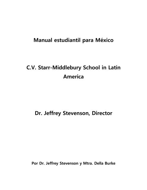 Latin American Southern Cone Programs - Middlebury College