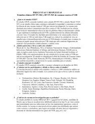 PREGUNTAS Y RESPUESTAS: Estudios clínicos HVTN 502 y ...