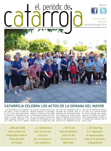 CATARROJA CELEBRA LOS ACTOS DE LA SEMANA DEL MAYOR