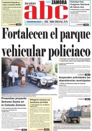 ZAMORA - Diario ABC de Michoacán