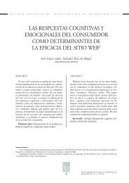 LAS RESPUESTAS COGNITIVAS Y EMOCIONALES DEL ... - Esic