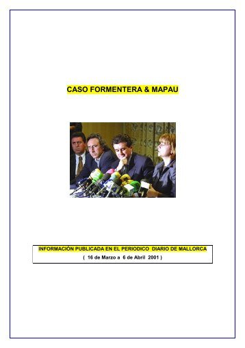 CASO FORMENTERA & MAPAU - Los Genoveses