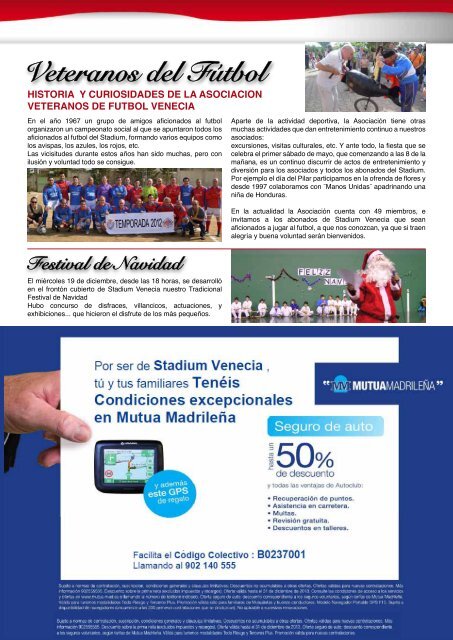 Revista - Stadium Venecia