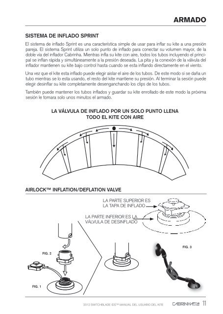 MANUAL DEL USUARIO DEL KITE ESPAÑOL - Cabrinha