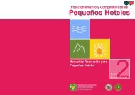 Manual de Recreación para Pequeños Hoteles - Fundación Turismo ...