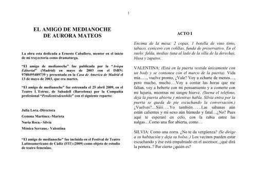 Versión Español Aurora Mateos - 