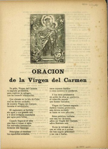 ORACION de la Virgen del Carmen - Sol-Torres